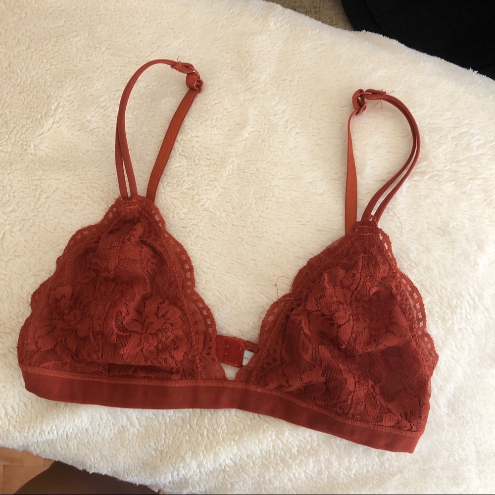 Rust bralette